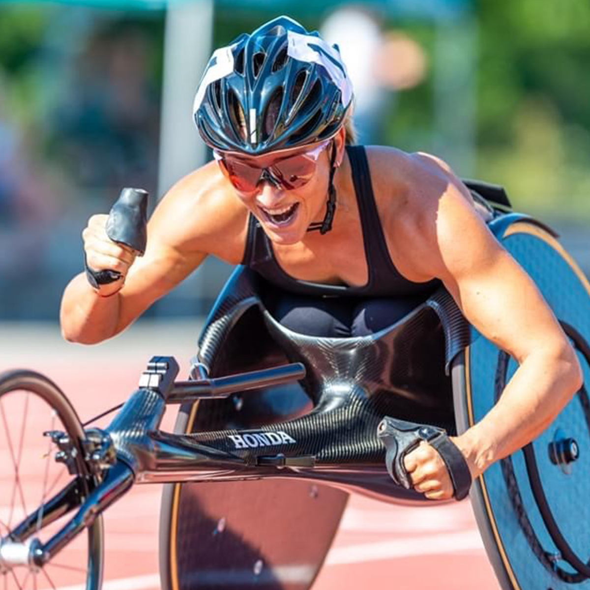 Manuela Schaer wheelchair racing athlete